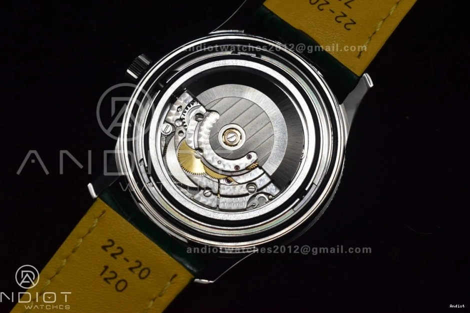 Edition  41mm Navitimer 1:1 Dial Leather Green Best TF A2824 on 0425